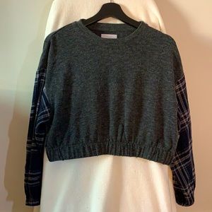 OAK + FORT Grey Sweater